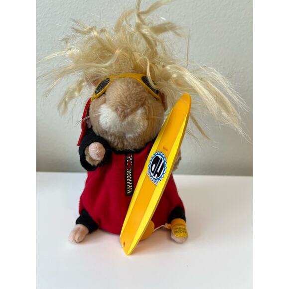 Vintage 1994 Gemmy Dancing Hamster Beach Bum Musical Toy - Picture 1 of 10
